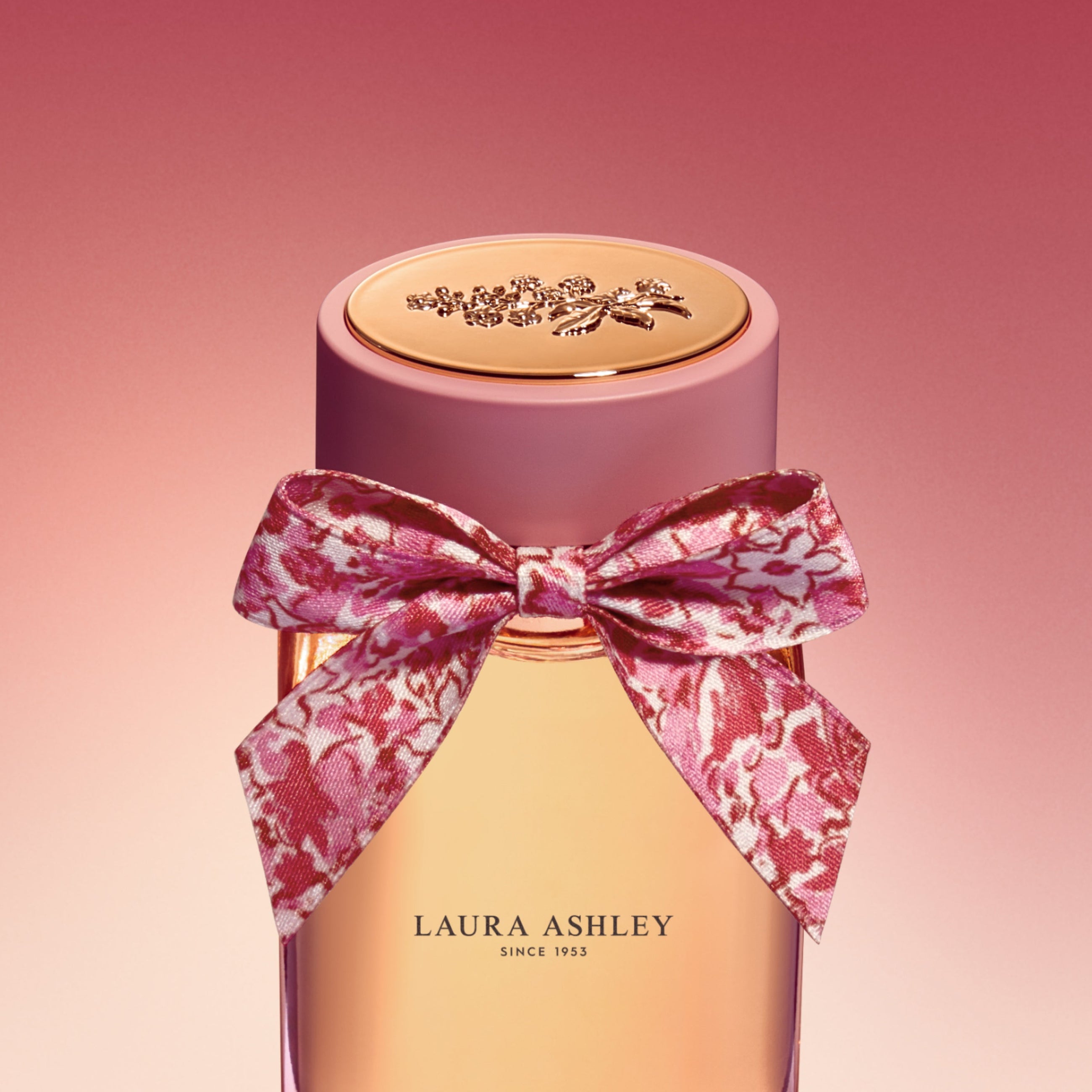 Floral Fancy fragrance by Laura Ashley parfum with floral bow